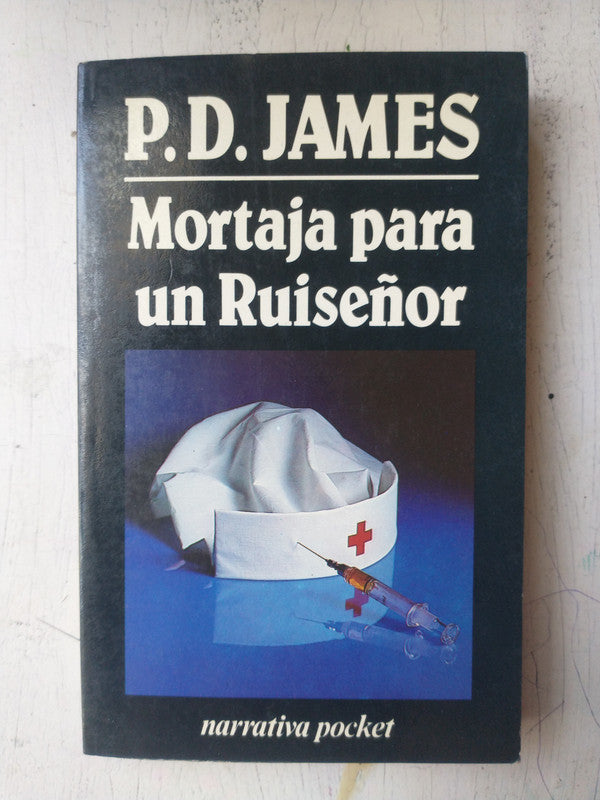 Libro usado en venta: Mortaja para un ruise?or de P. D. James; editorial Javier Vergara impreso en 1989 realizamos envios a todo el mundo.1
