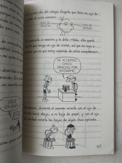 Libro usado en venta: Diario de Greg 2 de Jeff Kinney; editorial Del Nuevo Extremo impreso en 2012 realizamos envios a todo el mundo.2