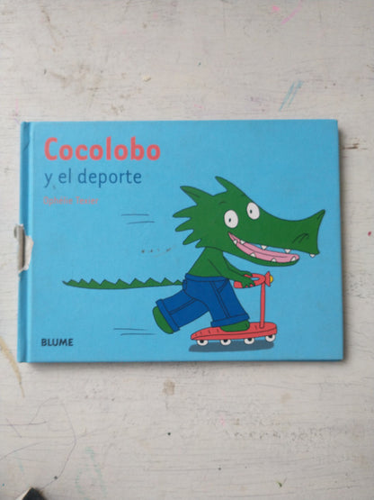Libro usado en venta: Cocolobo y el deporte de Ophelie Texier; editorial Blume impreso en 2008 realizamos envios a todo el mundo.1