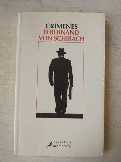 Libro usado en venta: Cr?menes de Ferdinand Von Schirach; editorial Salamandra impreso en 2012 realizamos envios a todo el mundo.1