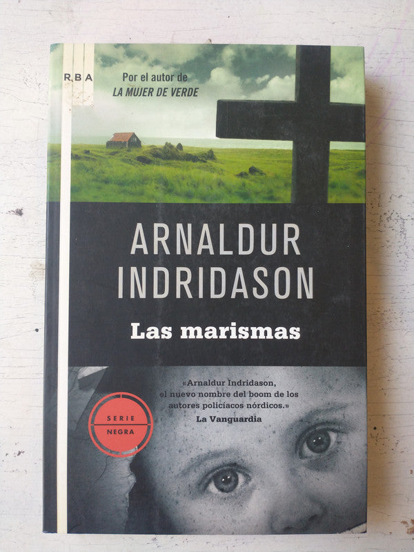 Libro usado en venta: Las marismas de Arnaldur Indridason; editorial RBA impreso en 2000 realizamos envios a todo el mundo.1