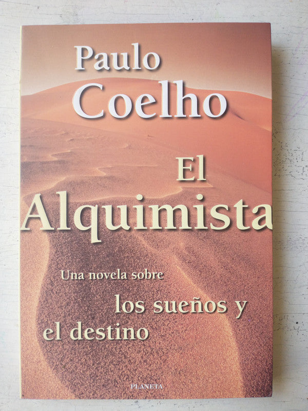 Libro usado en venta: El alquimista de Paulo Coelho; editorial Planeta impreso en 1999 realizamos envios a todo el mundo.1