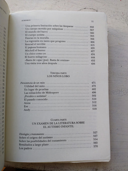 Libro usado en venta: La fortaleza vacia de Bruno Bettelheim; editorial Paidos impreso en 2012 realizamos envios a todo el mundo.3
