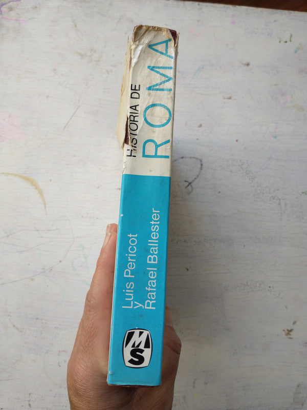 Libro usado en venta: Historia de Roma de Luis Pericot - Rafael Ballester; editorial Montaner y Simon impreso en 1973 envios a todo el mundo.3