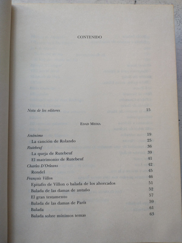 Libro usado en venta: Antologia de la poesia francesa de Andres Holguin; editorial El Ancora impreso en 1995 realizamos envios a todo el mundo.2