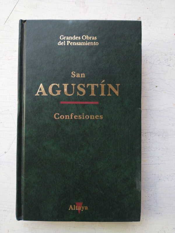 Libro usado en venta: Confesiones de San Agustin; editorial Altaya impreso en 1993 realizamos envios a todo el mundo.1