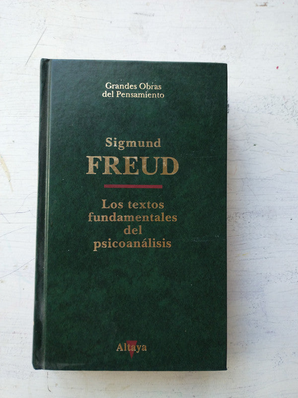 Libro usado en venta: Los textos fundamentales del psicoanalisis de Sigmund Freud; editorial Altaya impreso en 1993 realizamos envios a todo el mundo.1