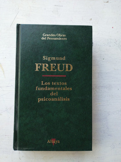 Libro usado en venta: Los textos fundamentales del psicoanalisis de Sigmund Freud; editorial Altaya impreso en 1993 realizamos envios a todo el mundo.1