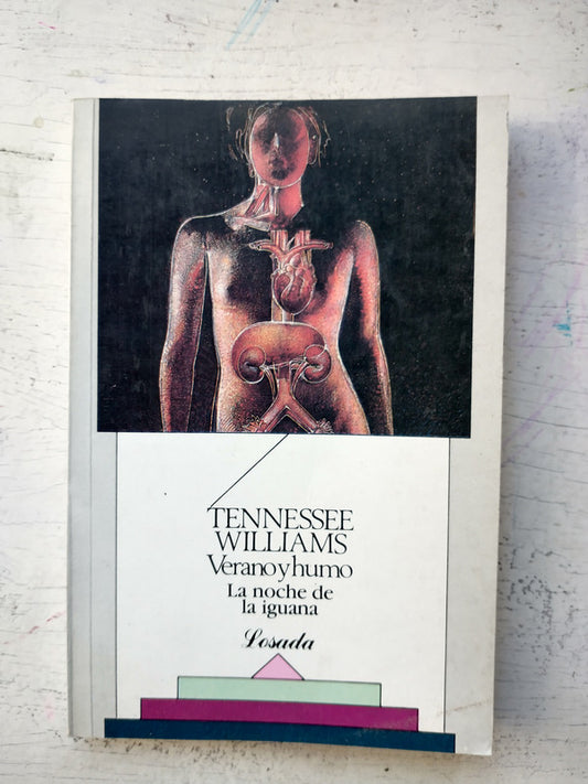 Libro usado en venta: Verano y humo - La noche de la iguana de Tennessee Williams; editorial Losada impreso en 1994 realizamos envios a todo el mundo.1