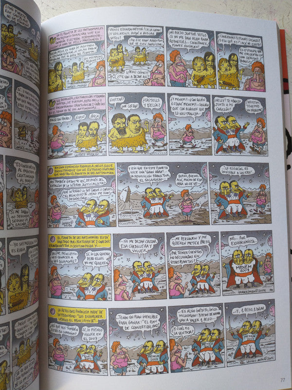 Libro usado en venta: La Nelly Argentinisima!!! Vol. 1 y 2 de Sergio Langer; editorial Del Nuevo Extremo impreso en 2006 envios a todo el mundo.2