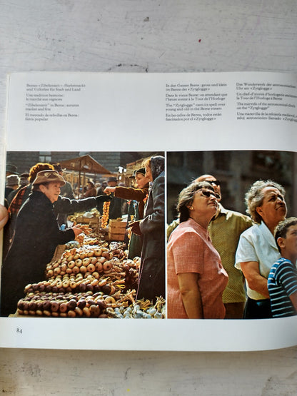 Libro usado en venta: Souvenir Schweiz de Conrad Streit - Vorwort von Werner Kampfen; editorial Buchler-Verlag impreso en 1971 envios a todo el mundo.3