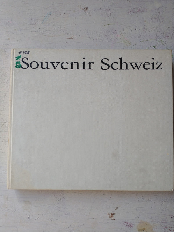 Libro usado en venta: Souvenir Schweiz de Conrad Streit - Vorwort von Werner Kampfen; editorial Buchler-Verlag impreso en 1971 envios a todo el mundo.1