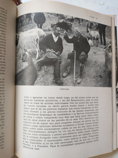 Libro usado en venta: Las Islas Griegas de Lawrence Durrell; editorial Ediciones Del Serbal impreso en 1983 realizamos envios a todo el mundo.3