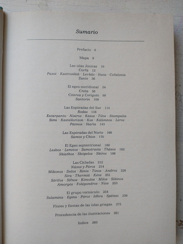 Libro usado en venta: Las Islas Griegas de Lawrence Durrell; editorial Ediciones Del Serbal impreso en 1983 realizamos envios a todo el mundo.4