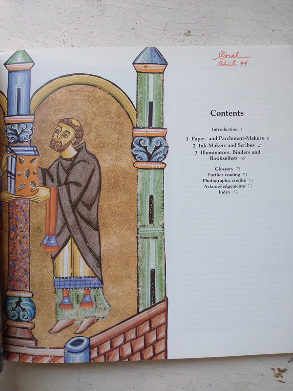 Libro usado en venta: Scribes and illuminators de Christopher de Hamel; editorial British Museum Press impreso en 1992 envios a todo el mundo.3