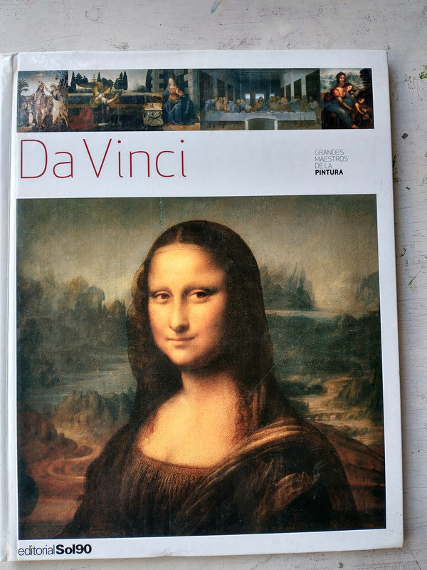 Libro usado en venta: Leonardo Da Vinci - Grandes Maestros de la Pintura; editorial Sol 90 impreso en 2006 realizamos envios a todo el mundo.1