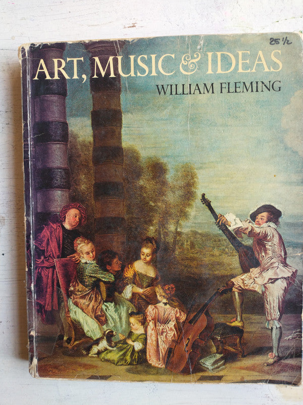Libro usado en venta: Art, music & ideas de William Fleming; editorial Holt, Rinehart and Winston impreso en 1970 realizamos envios a todo el mundo.1