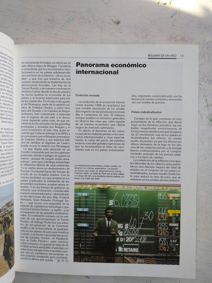 Libro usado en venta: Libro del a?o 1987; editorial Salvat impreso en 1987 realizamos envios a todo el mundo.4