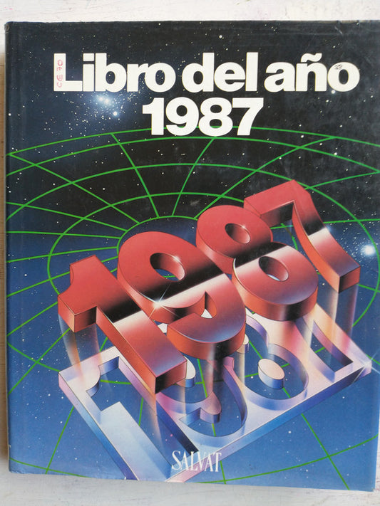 Libro usado en venta: Libro del a?o 1987; editorial Salvat impreso en 1987 realizamos envios a todo el mundo.1