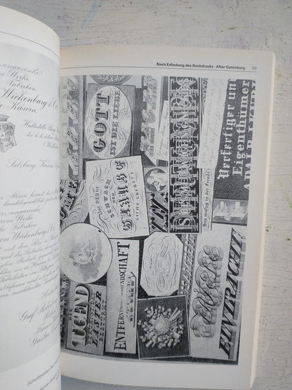 Libro usado en venta: Kalligraphie - Calligraphy de Elfriede Laschitz; editorial Bruckmann impreso en 1994 realizamos envios a todo el mundo.3