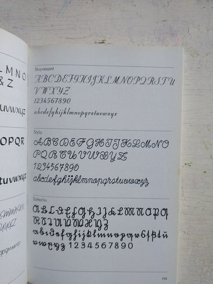 Libro usado en venta: Schreibschriften Scriot Types de Michael Rau - Rosemarie Kloos-Rau; editorial Bruckmann impreso en 1993 envios a todo el mundo.3