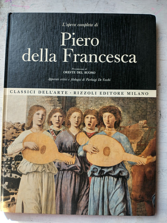 Libro usado en venta: L'opera completa di Piero della Francesca de Oreste del Buono; editorial Rizzoli impreso en 1967 envios a todo el mundo.1