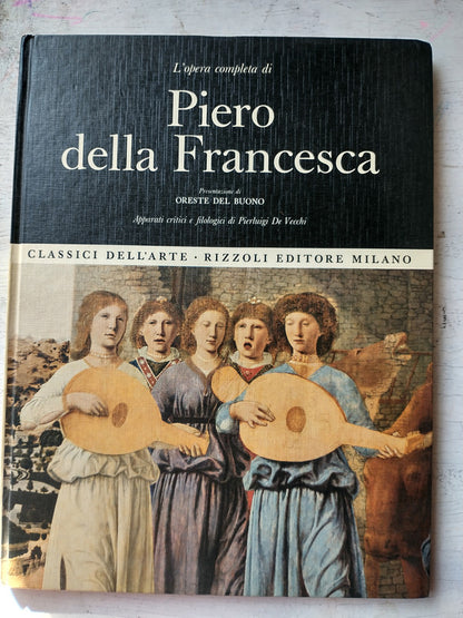 Libro usado en venta: L'opera completa di Piero della Francesca de Oreste del Buono; editorial Rizzoli impreso en 1967 envios a todo el mundo.1