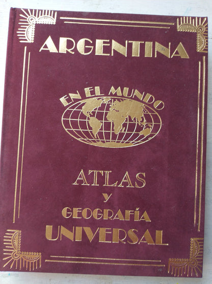 Libro usado en venta: Atlas y geografia Universal de Argentina; editorial Ediciones Educativas impreso en 1997 realizamos envios a todo el mundo.1