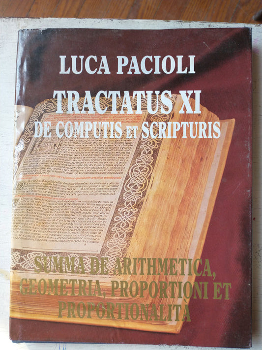 Libro usado en venta: Tractatus XI de computis et Scripturis de Luca Pacioli; editorial Ediciones UADE impreso en 1995 envios a todo el mundo.1