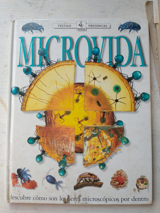 Libro usado en venta: Microvida de David Burnie; editorial Puerto de palos impreso en 1998 realizamos envios a todo el mundo.1