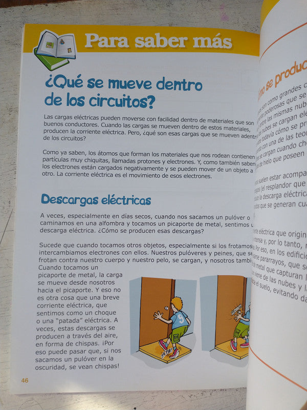 Libro usado en venta: Electricidad - Libro del alumno; editorial Sangari Brasil impreso en 2009 realizamos envios a todo el mundo.3