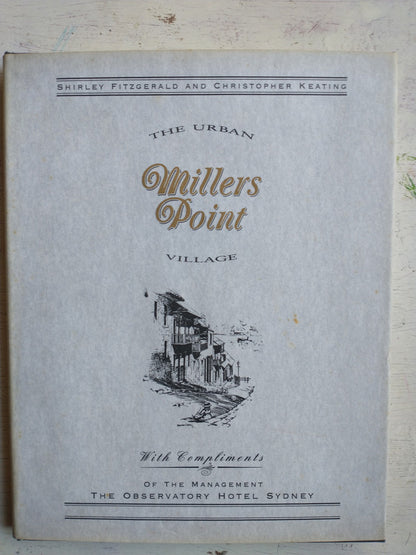 Libro usado en venta: The urban Millers Point Village de Fitzgerald - Keating; editorial Hale & Iremonger impreso en 1991 envios a todo el mundo.1