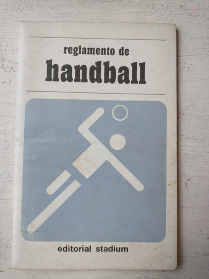 Libro usado en venta: Reglamento de Handball; editorial Stadium impreso en 1998 realizamos envios a todo el mundo.1
