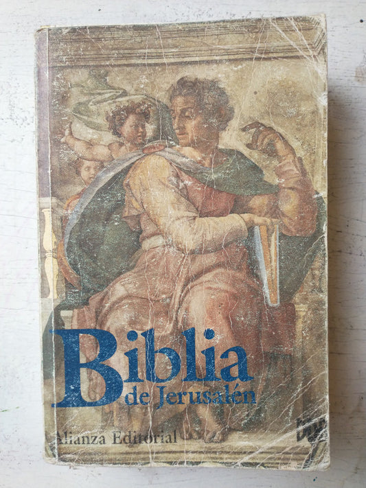 Libro usado en venta: Biblia de Jerusalen; editorial Alianza impreso en 1994 realizamos envios a todo el mundo.1
