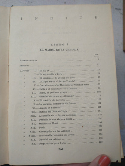 Libro usado en venta: Triunfo y tragedia de Winston S. Churchill; editorial Jacobo Peuser impreso en 1955 realizamos envios a todo el mundo.3