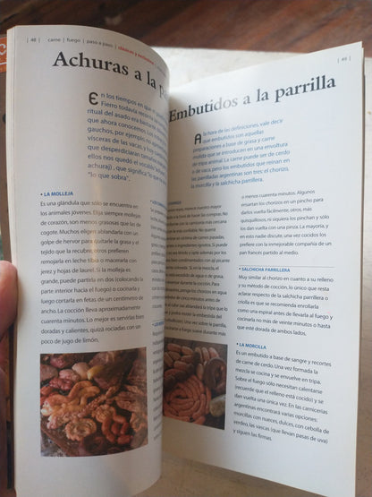 Libro usado en venta: Manual del asador; editorial Emece impreso en 2006 realizamos envios a todo el mundo.3