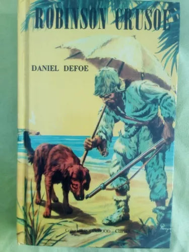 Libro usado en venta: Robinson Crusoe de Daniel Defoe; editorial Acme impreso en 2011 realizamos envios a todo el mundo.1