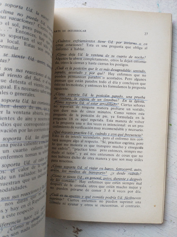 Libro usado en venta: El arte de interrogar de Pierre Schmidt; editorial Semilia impreso en 1976 realizamos envios a todo el mundo.2