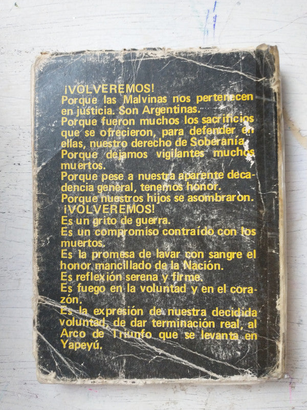 Libro usado en venta: Volveremos! de Jorge R. Farinella; editorial Rosario impreso en 1984 realizamos envios a todo el mundo.3