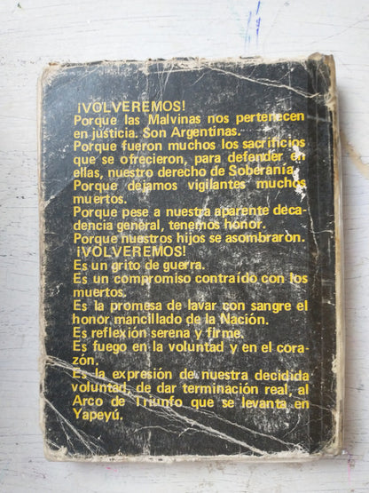 Libro usado en venta: Volveremos! de Jorge R. Farinella; editorial Rosario impreso en 1984 realizamos envios a todo el mundo.3