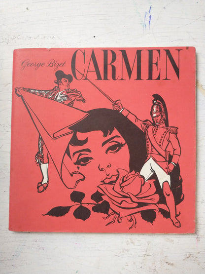 Libro usado en venta: Carmen de George Bizet; editorial Radio Corporation of America impreso en 1951 realizamos envios a todo el mundo.1