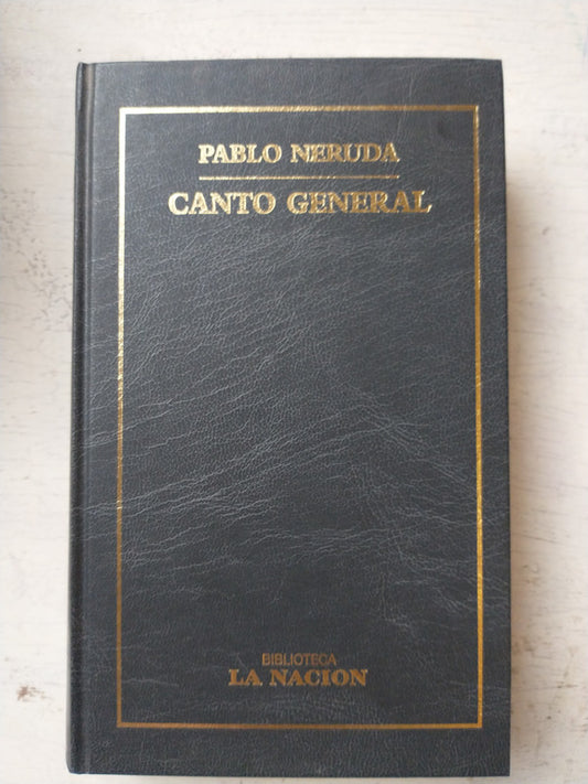 Libro usado en venta: Canto general de Pablo Neruda; editorial Planeta DeAgostini impreso en 2001 realizamos envios a todo el mundo.1