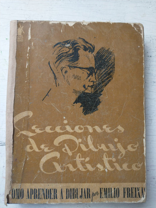 Libro usado en venta: Lecciones de dibujo artistico - 1? parte de Emilio Freixas; editorial Molino impreso en 1945 realizamos envios a todo el mundo.1