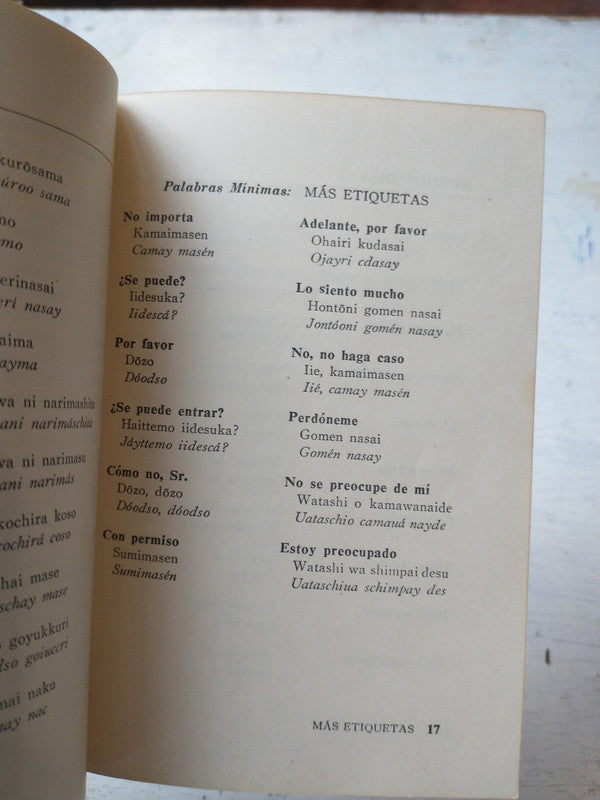 Libro usado en venta: Hable japones de Jumpei Susato; editorial Erumano S.A. impreso en 1970 realizamos envios a todo el mundo.3