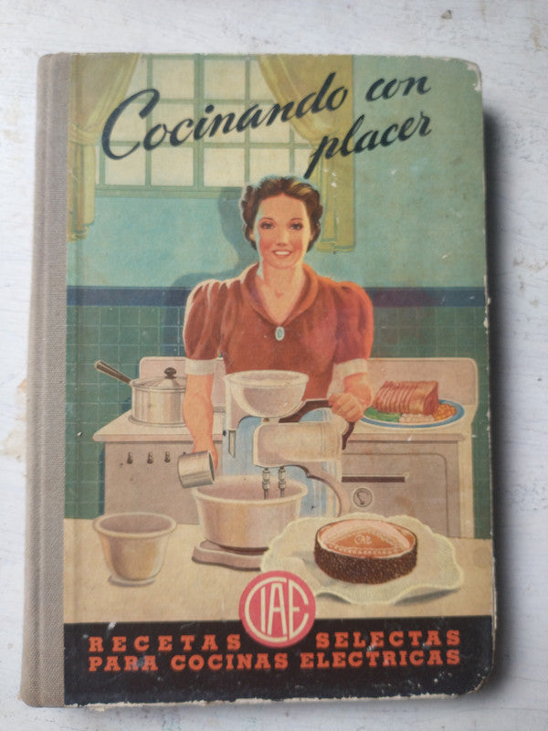 Libro usado en venta: Cocinando con placer; editorial Compañía Italo Argentina impreso en _ realizamos envios a todo el mundo.1