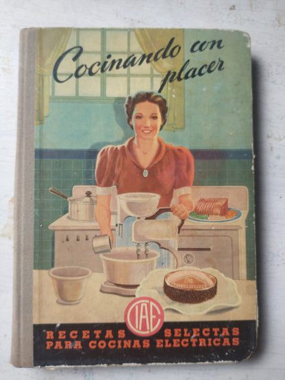 Libro usado en venta: Cocinando con placer; editorial Compañía Italo Argentina impreso en _ realizamos envios a todo el mundo.1