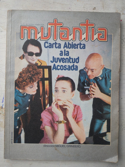 Libro usado en venta: Mutantia - Zona de lucidez Implacable Vol. 7 de Revista; impreso en 1981 realizamos envios a todo el mundo.1
