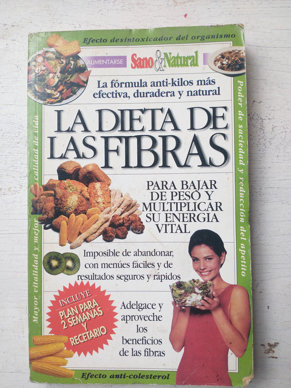 Libro usado en venta: La dieta de las fibras; editorial Latinoamericana impreso en 1999 realizamos envios a todo el mundo.1