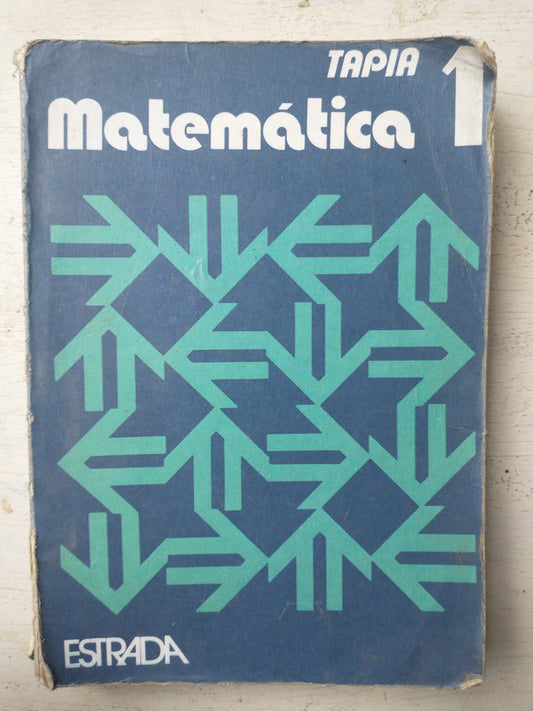 Libro usado en venta: Matematica 1 de Nelly Vazquez de Tapia; editorial Angel Estrada impreso en 1995 realizamos envios a todo el mundo.1