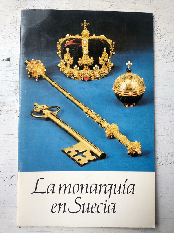 Libro usado en venta: La monarquia en Suecia; editorial Bohuslaningens Boktryckeri impreso en 1987 realizamos envios a todo el mundo.1